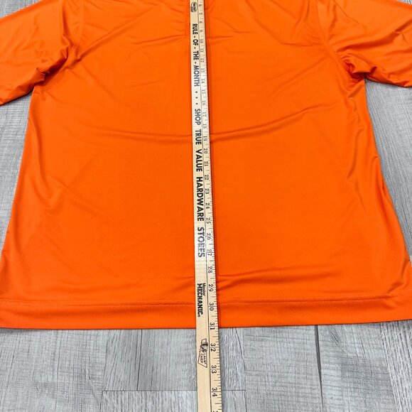 FootJoy Golf Polo Mens Large Tennessee Orange Short Sleeve Athletic Performance - Picture 4 of 8